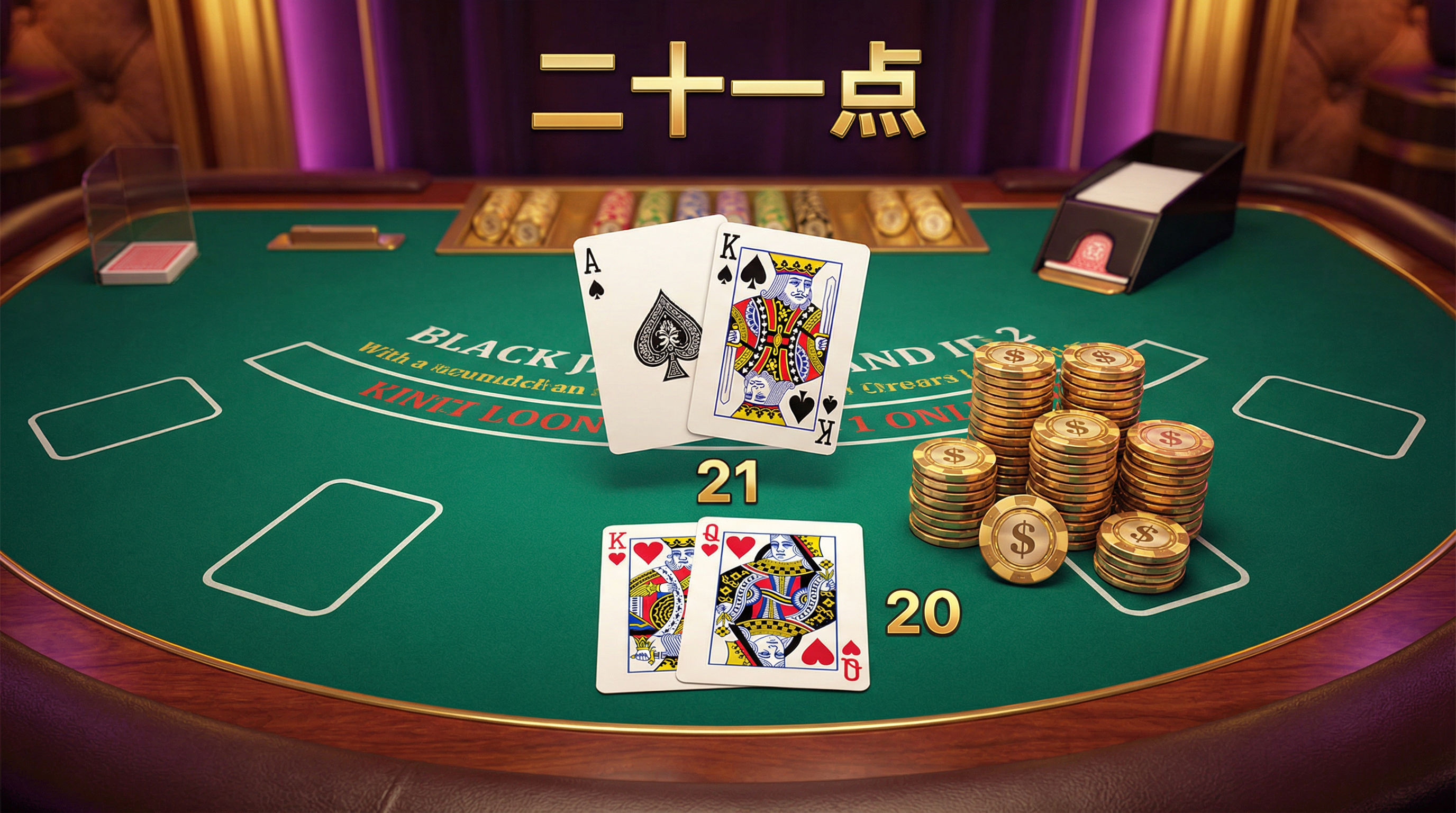 二十一点 - 技巧博彩游戏